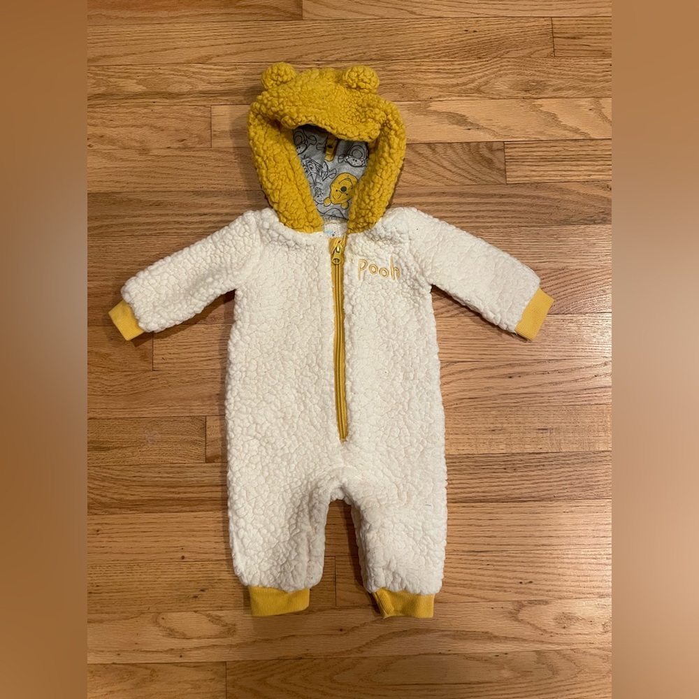 Disney Baby Winnie the Pooh Zip Up Coverall